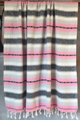 Mexico Pattern Pink Beach Towel