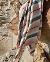 Mexico Pattern Orange Beach Towel