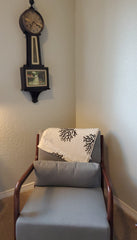 Coral Pattern, Muslin and Bamboo Blended Turkish Beach and Bath Towel