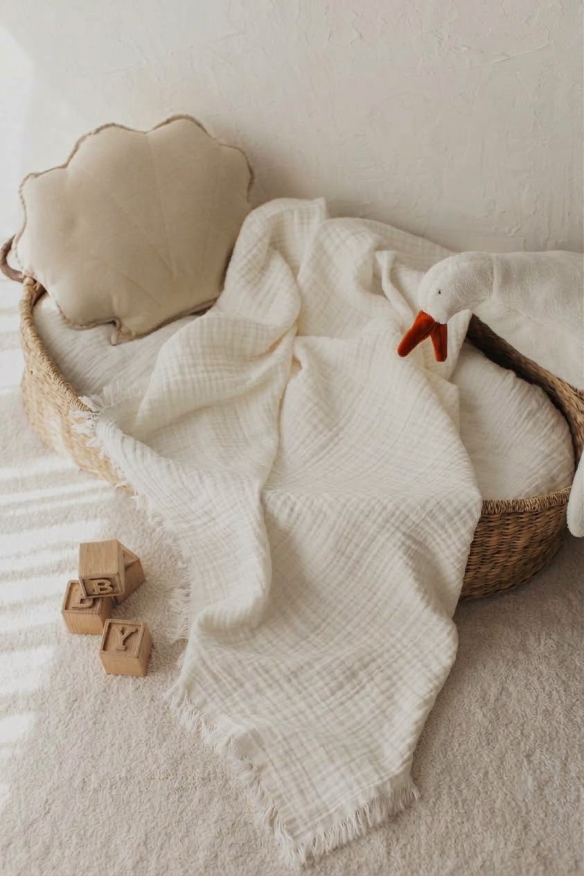 Luma Muslin Baby Blanket